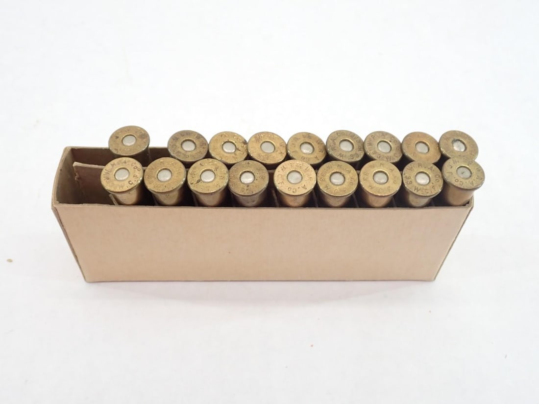 (40) .33 Winchester Soft Points Cartridges - 2
