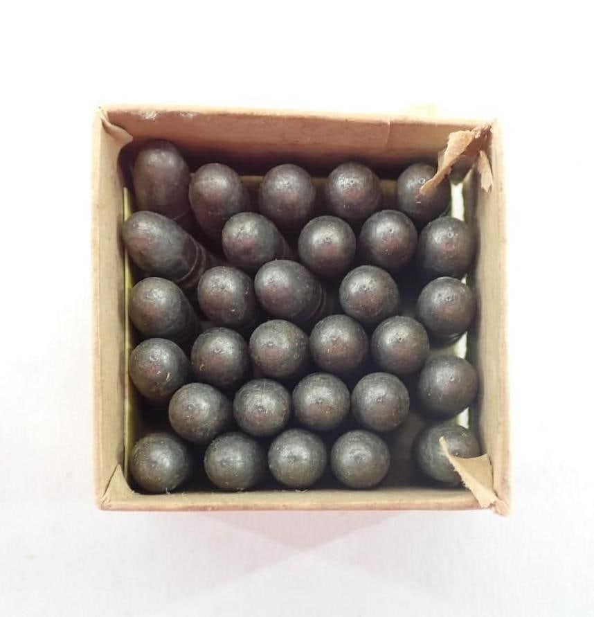 (375+/-) Vintage Centerfire Primers, & (25) .30 Cal Govt Target Bullets - 2