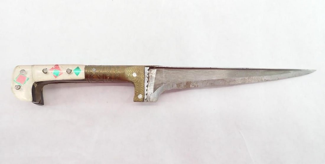 (2) Antique Knives W/ Sheaths - 5
