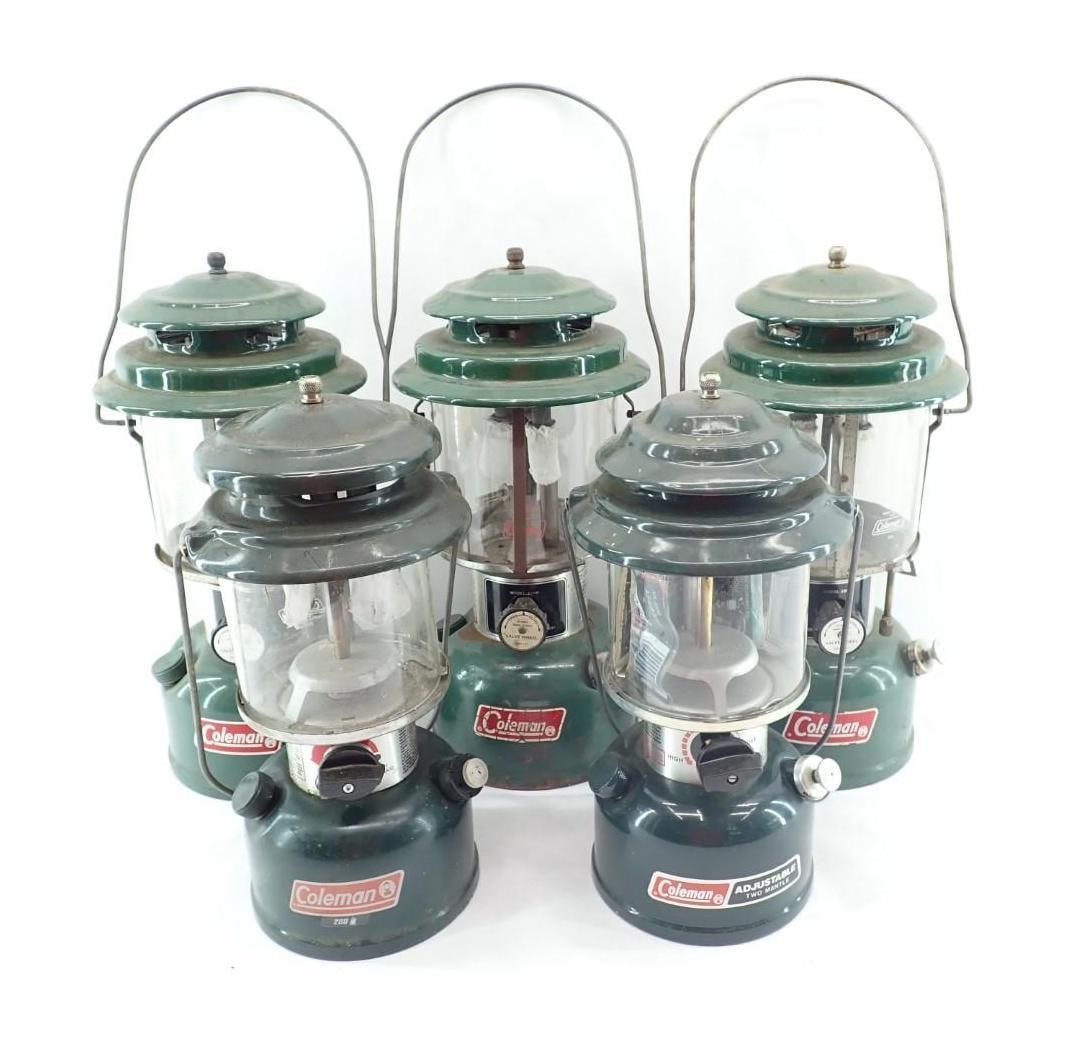 (5) Coleman Gas Lanterns (1 of 3)