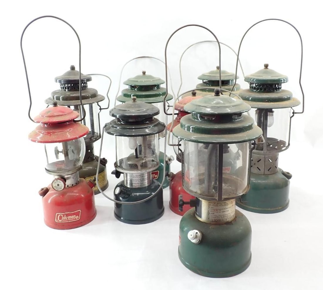(8) Coleman Gas Lanterns (1 of 5)