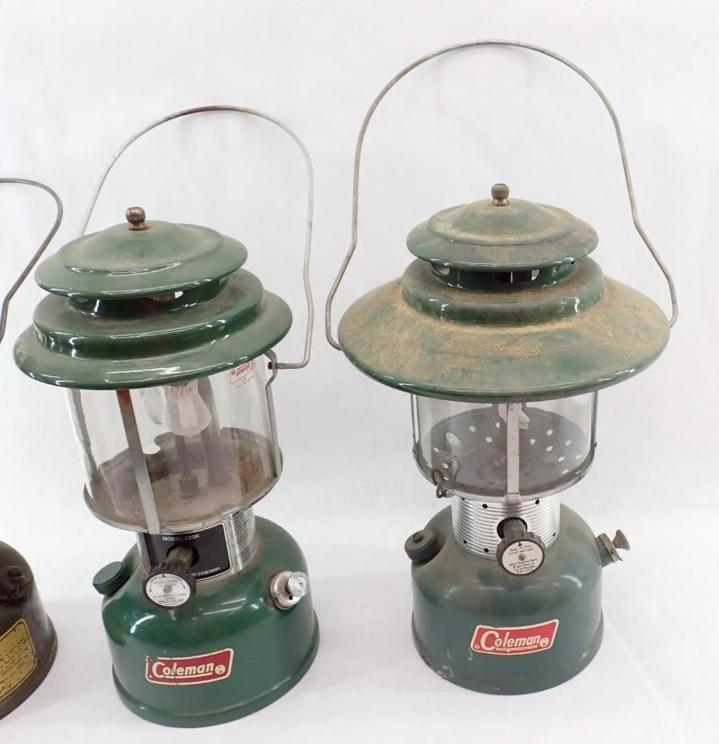 (8) Coleman Gas Lanterns - 3