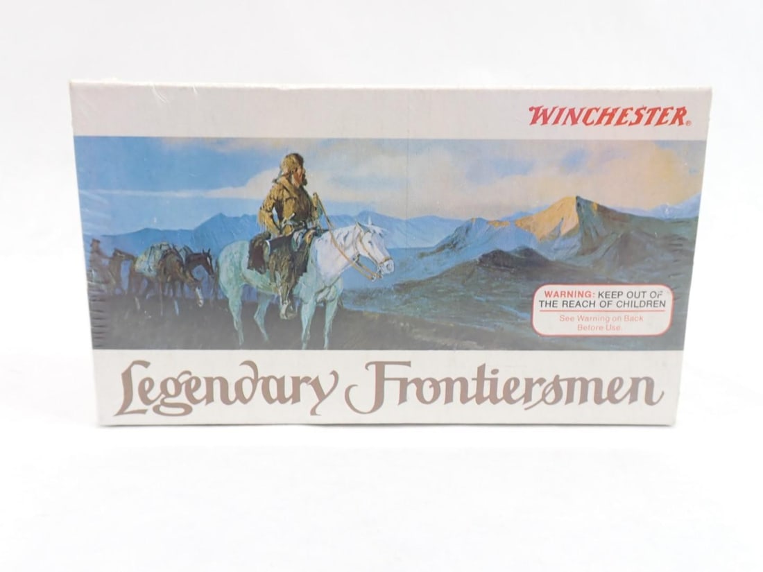 (20) 38-55 Winchester Cartridges: Unopened, Winchester Legendary Frontiersman
