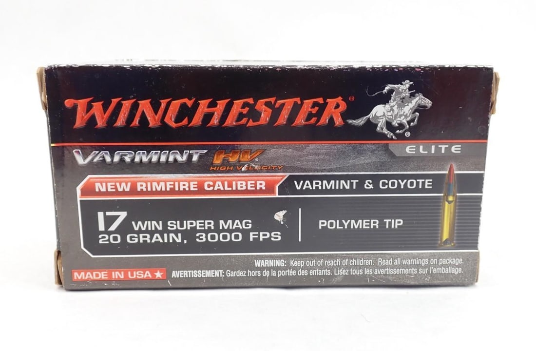 (50) .17 Winchester Super Mag Cartridges (1 of 4)