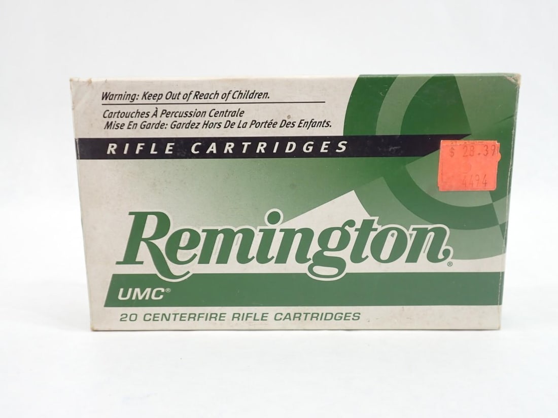 (20) Remington .303 British Cartridges: In original box