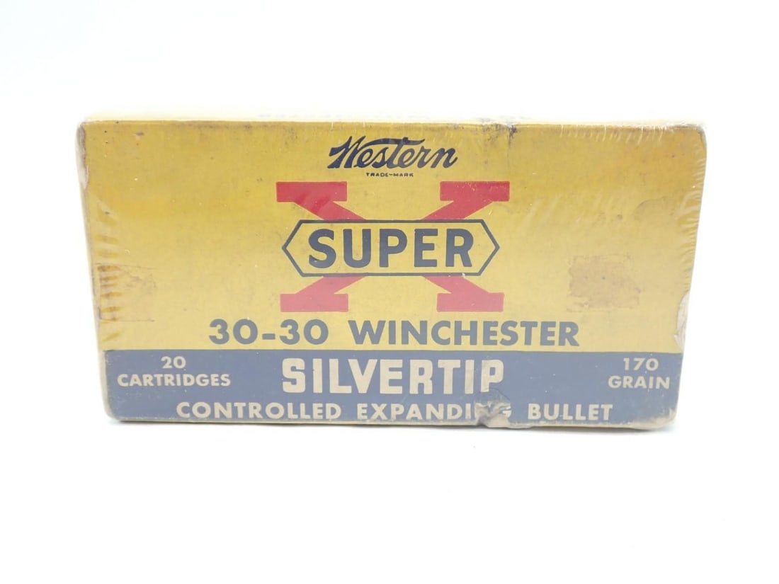 (20) Western .30-30 Silvertip Cartridges: In original box
