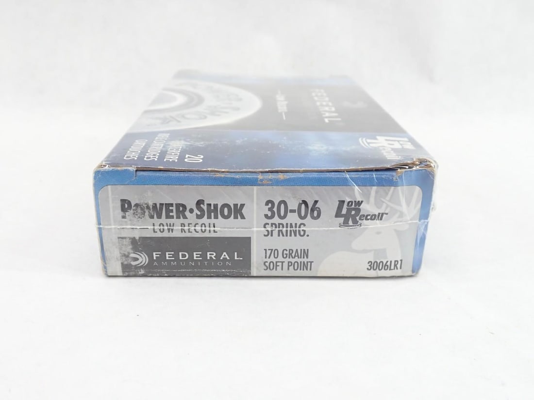 (20) Federal .30-06 Power Shok Low Recoil Cartridges - 2