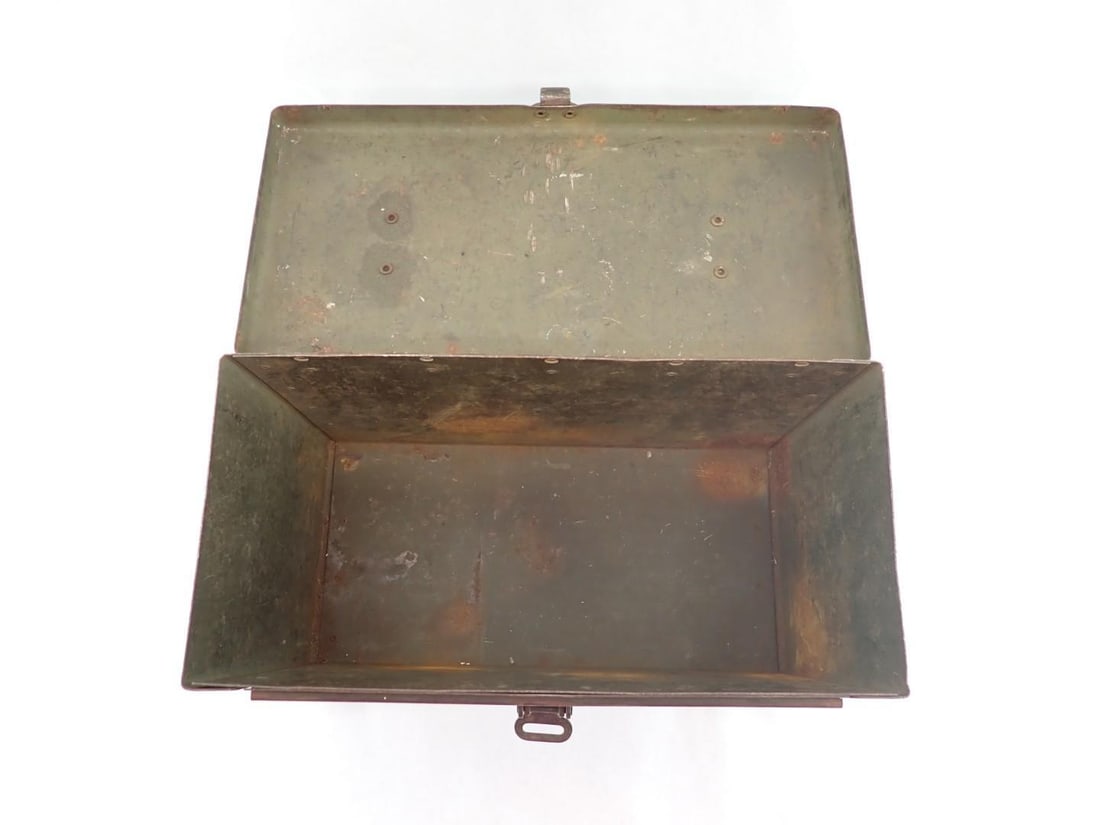 Early WWII U.S. .50 Cal M176 Steel Ammo Can - 3