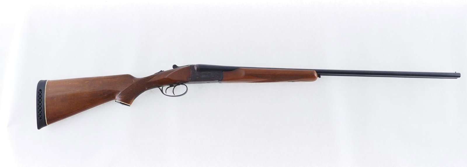 Armas Erbi Side by Side Shotgun: SN: 31083 Cal: .410 Bore Action Type: Side by Side Markings: Barrel rib marked "Armas Erbi SCI Elgoibar Made in Spain" Barrel Length: 26" Sights/Optics: Front Bead Stock: Original wood with rubber