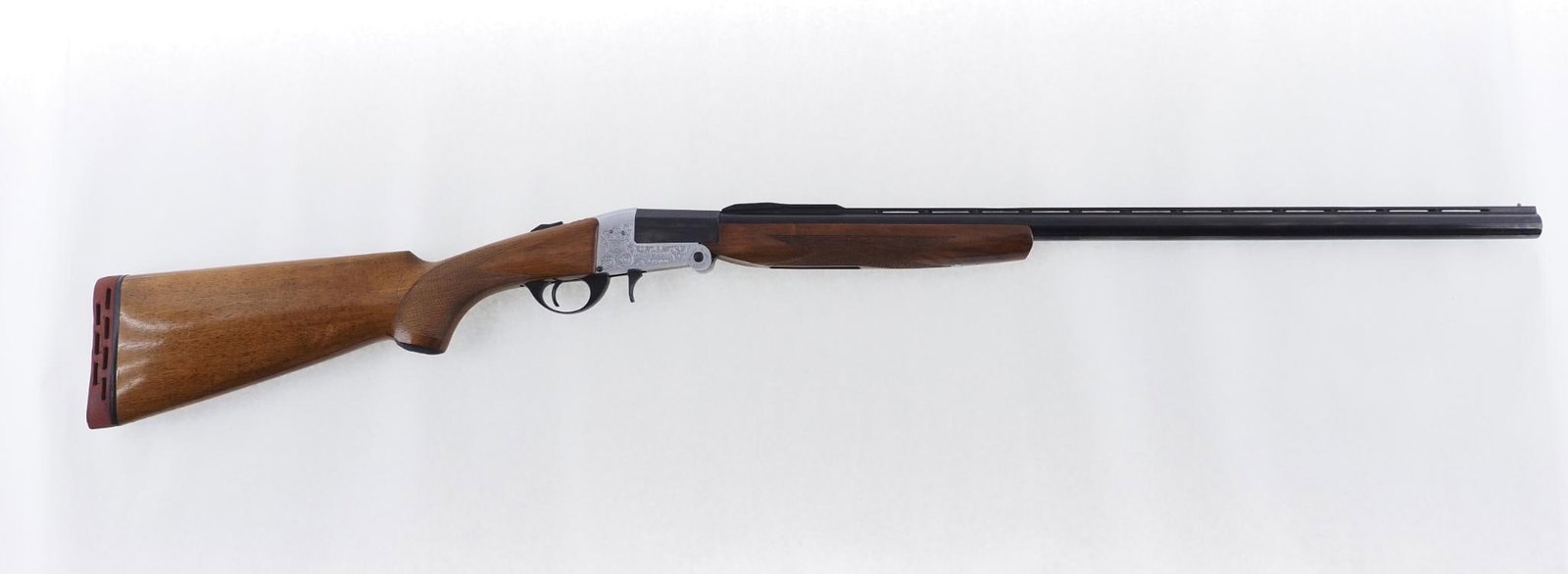 Eagle Arms Champion Shotgun: SN: 39025 Cal: 12 Ga. Action Type: Single Shot Markings: Receiver marked "Companion 12 Ga.. 3" Magnum" Barrel Length: 28" Fixed modified choke Sights/Optics: Ventilated bead front Stock: Original