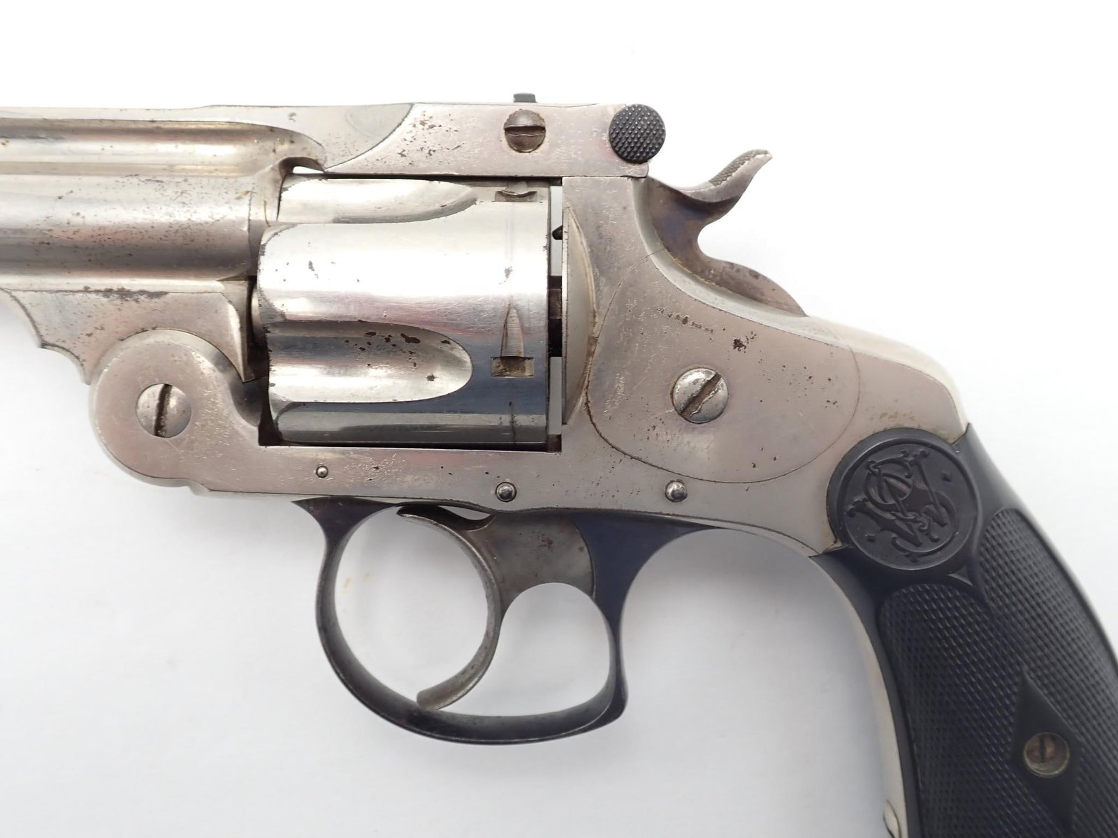 Smith & Wesson .38 DA 3rd Model Revolver - 9