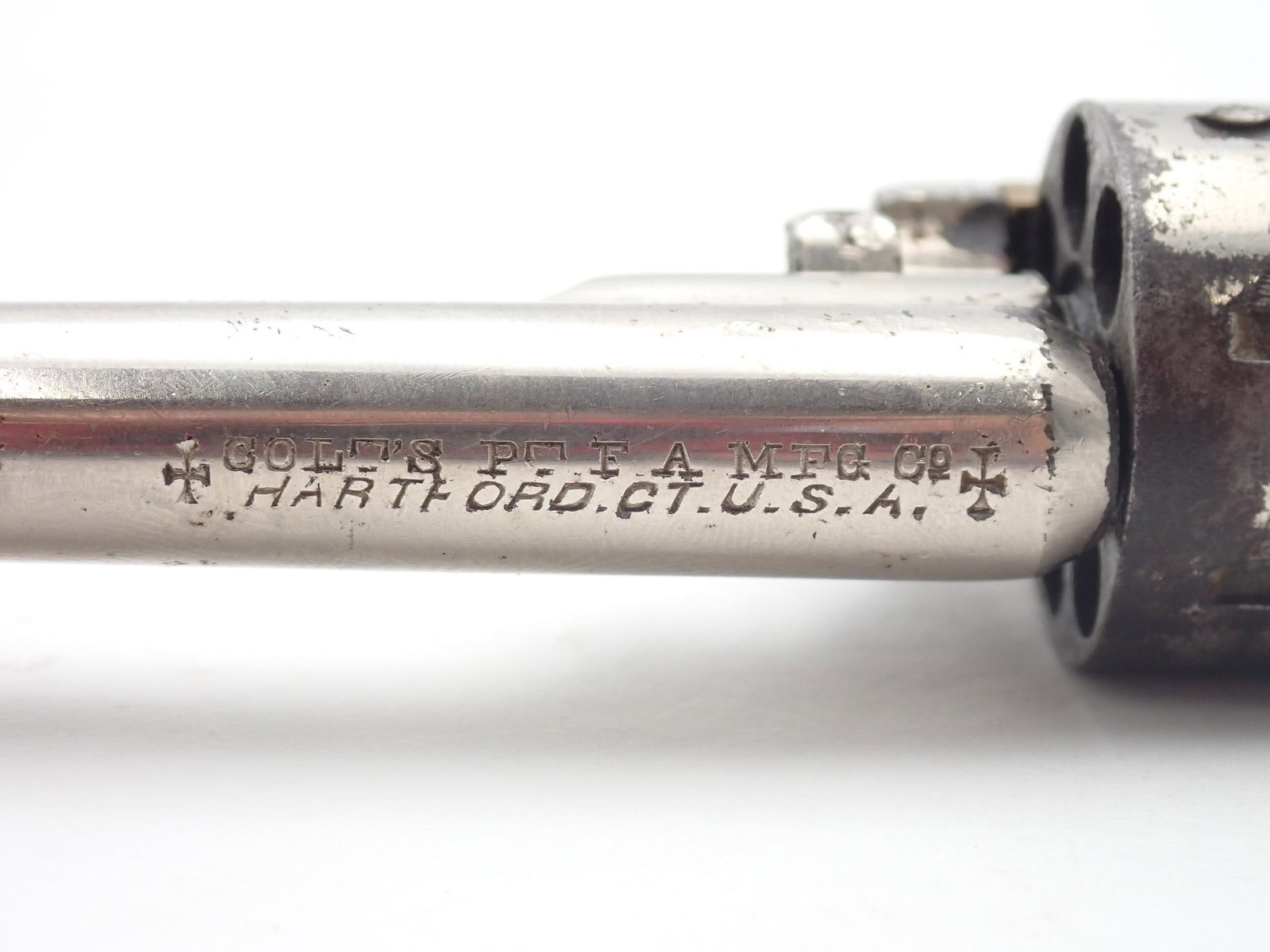 Colt Open Top Pocket Model Revolver - 11