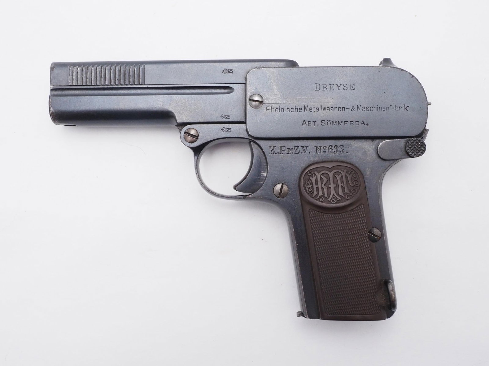 Dreyse 1907 Pistol - 5