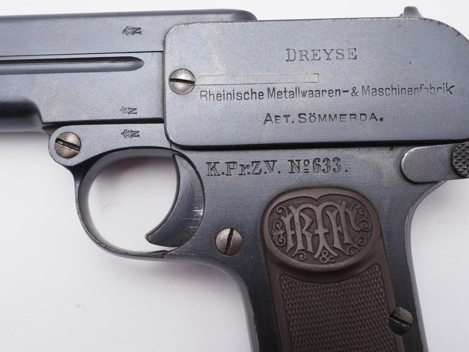 Dreyse 1907 Pistol - 9
