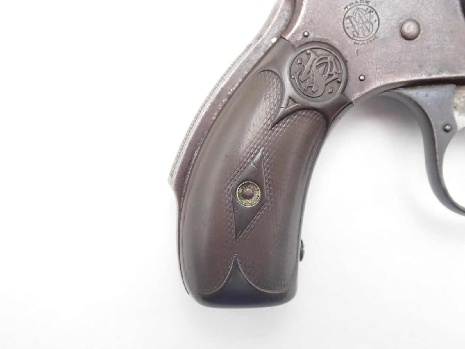 Smith & Wesson Safety Hammerless 1st Model Revolver - 3