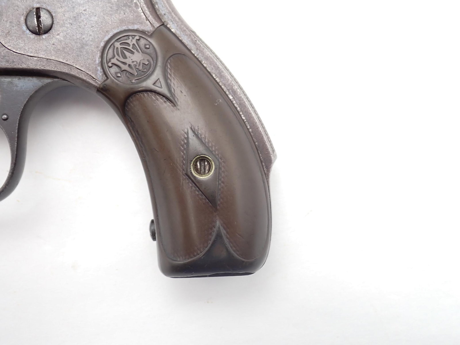 Smith & Wesson Safety Hammerless 1st Model Revolver - 8