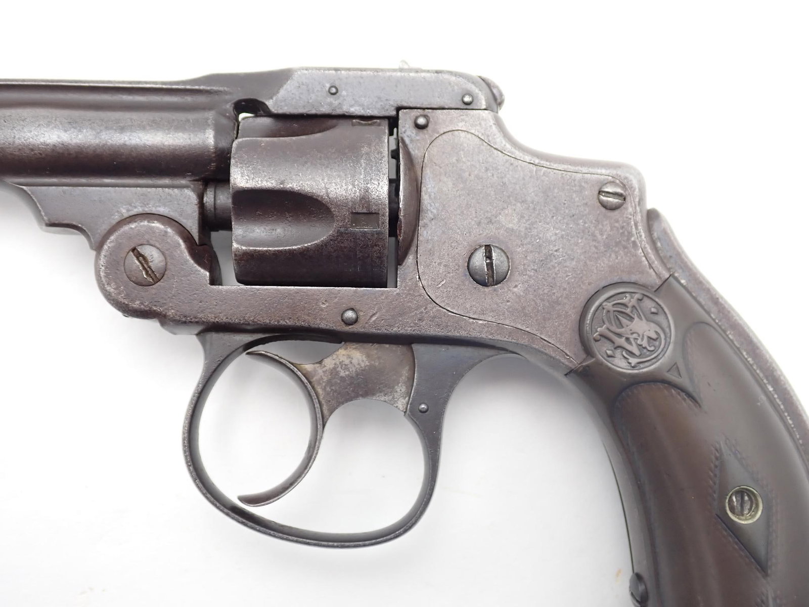 Smith & Wesson Safety Hammerless 1st Model Revolver - 9