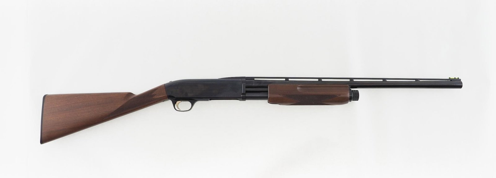 Browning BPS Shotgun: SN: 11868MP121 Year of Mfg: 2008 Cal: 20 Ga. Action Type: Slide Action Markings: Serial, Browning logo on bottom of trigger guard Barrel Length: 21" Improved Browning Invector Choke Tube