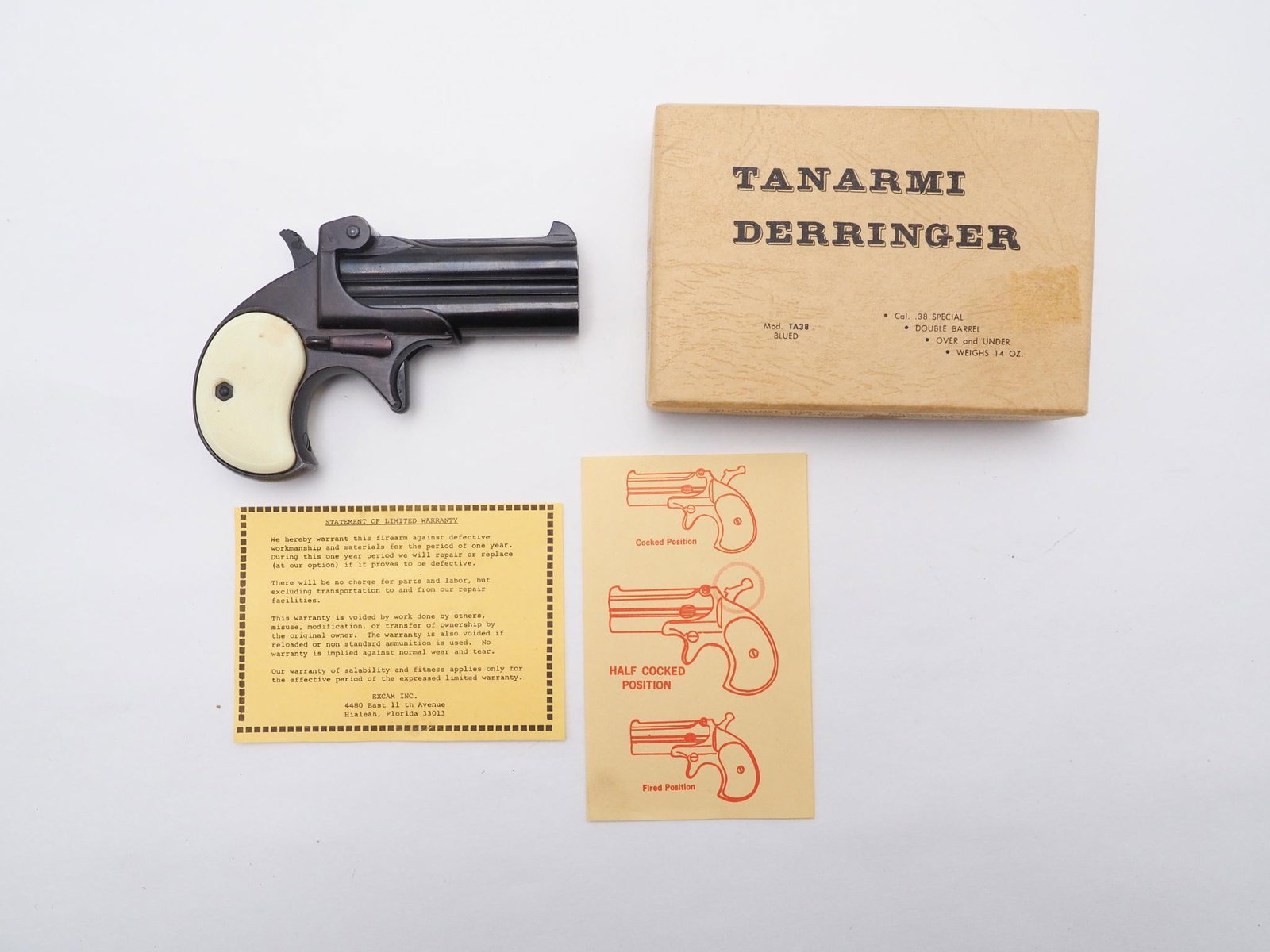 Excam TA38 Pistol - 9