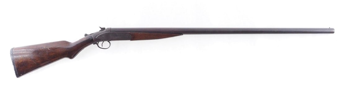 Andrew Fryberg New Long Range Winner Shotgun: SN: 70863 Year of Mfg: 1900s-1910s Cal: 12 Ga. Action Type: Single Shot Barrel Length: 32" Modified Choke Sights/Optics: Beaded Front Stock: Original wood stock, refinished Finish: Blued, turning