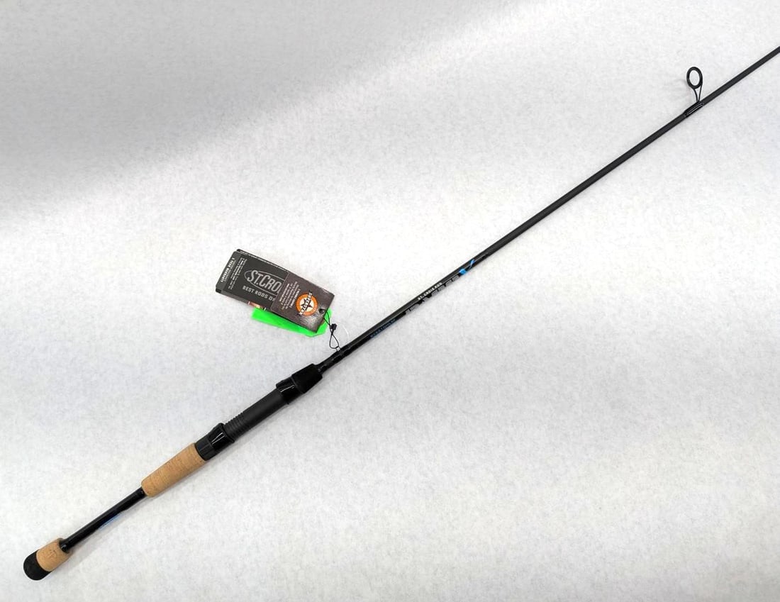 St Croix BassX BXS610MLXF Spinning Rod: 6' 10" medium-light power action