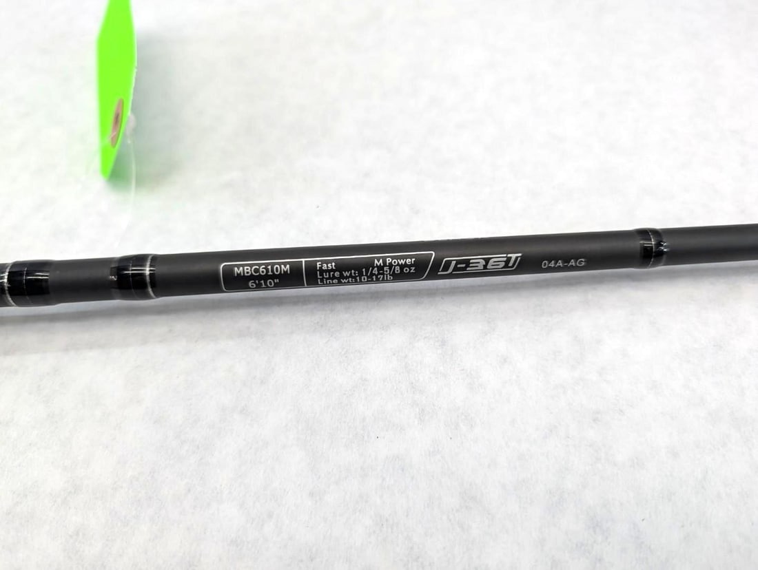Muse Black MBC610M Rod - 4