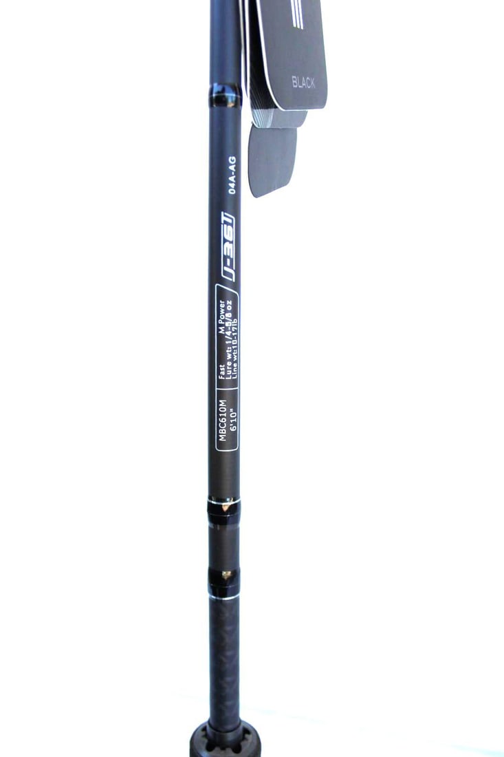 Muse Black MBC610M Rod - 7