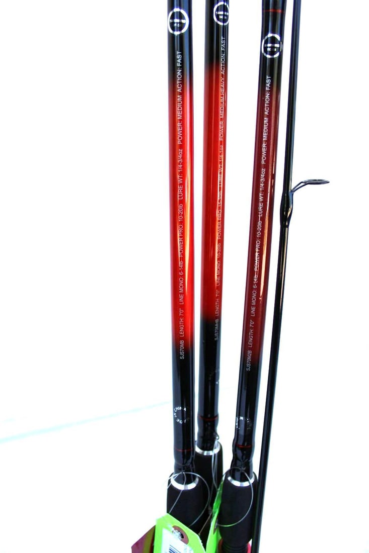 (3) Shimano Sojourn Fishing Rods - 2