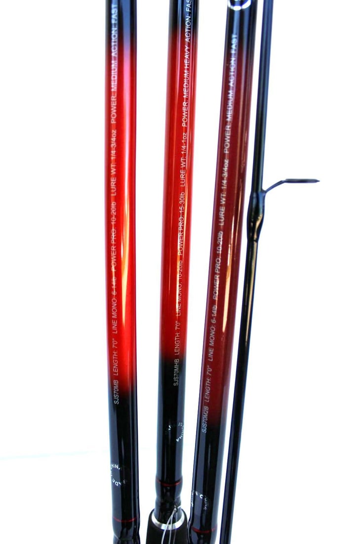 (3) Shimano Sojourn Fishing Rods - 4