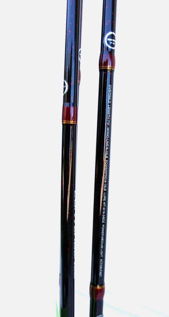(3) Shimano Convergence Fishing Rods - 2