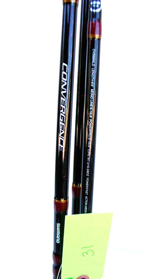 (3) Shimano Convergence Fishing Rods - 3