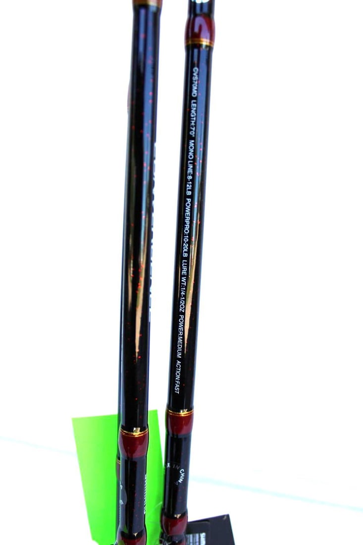 (3) Shimano Convergence Fishing Rods - 4