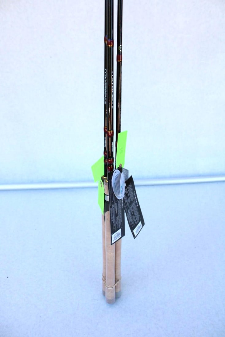 (3) Shimano Convergence Fishing Rods - 5
