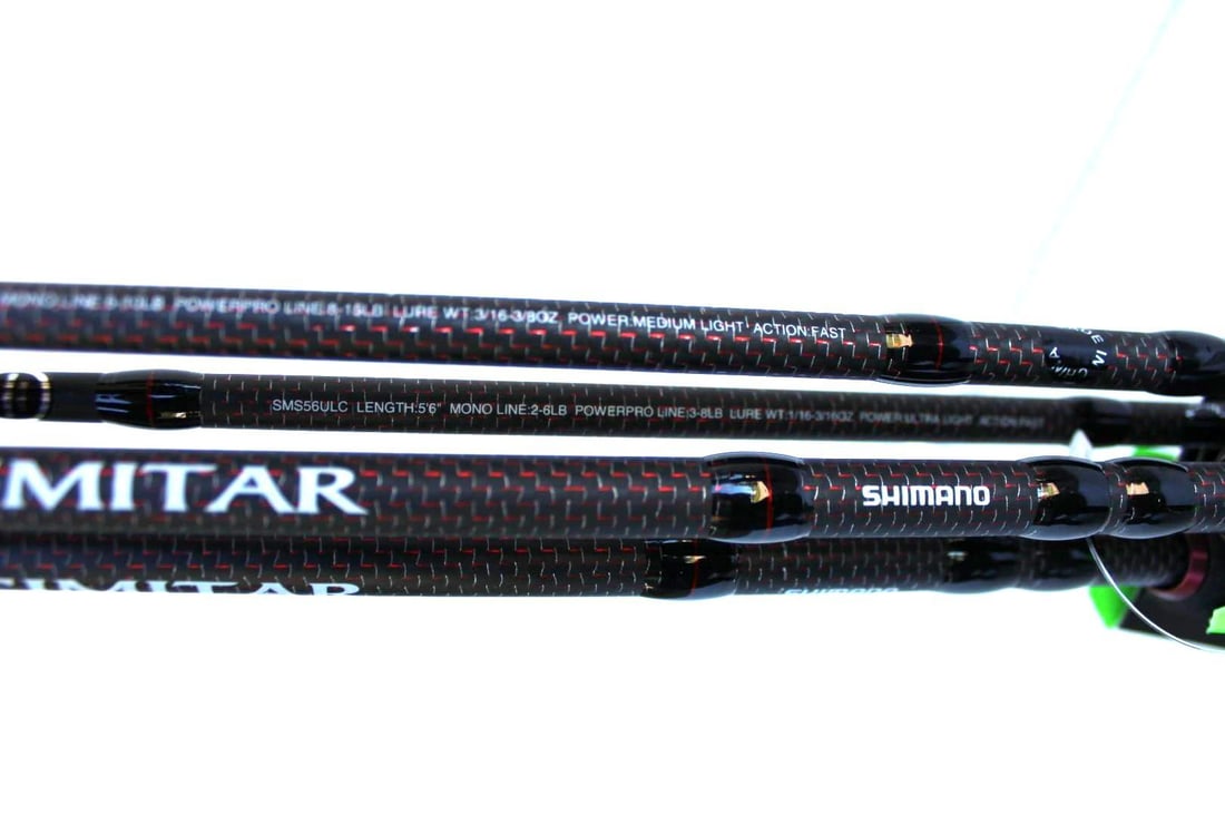 (4) Shimano Scimitar Fishing Rods - 4