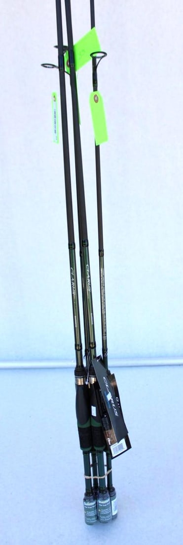 (4) Shimano Clarus Fishing Rods - 5