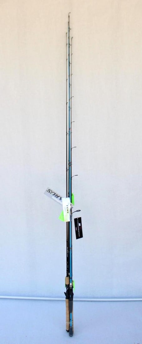 (4) Shimano Fishing Rods: TDR70MHC 7' trolling rod, Convergence CVS66MC 6' 6", Clarus CSC66MD 6' 6", Sellus SUC610MA 6' 10"