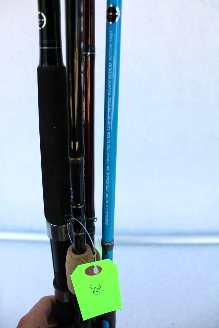 (4) Shimano Fishing Rods - 5