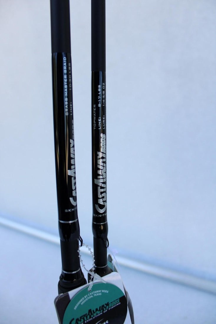 (2) Castaway Skeleton Fishing Rods - 2