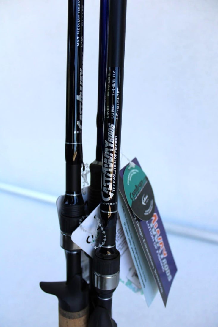 (3) Castaway Fishing Rods - 2