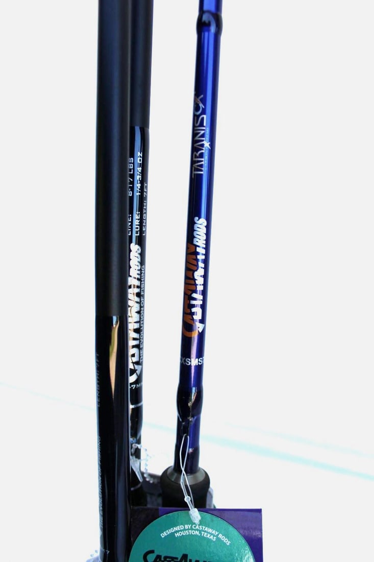 (3) Castaway Fishing Rods - 4