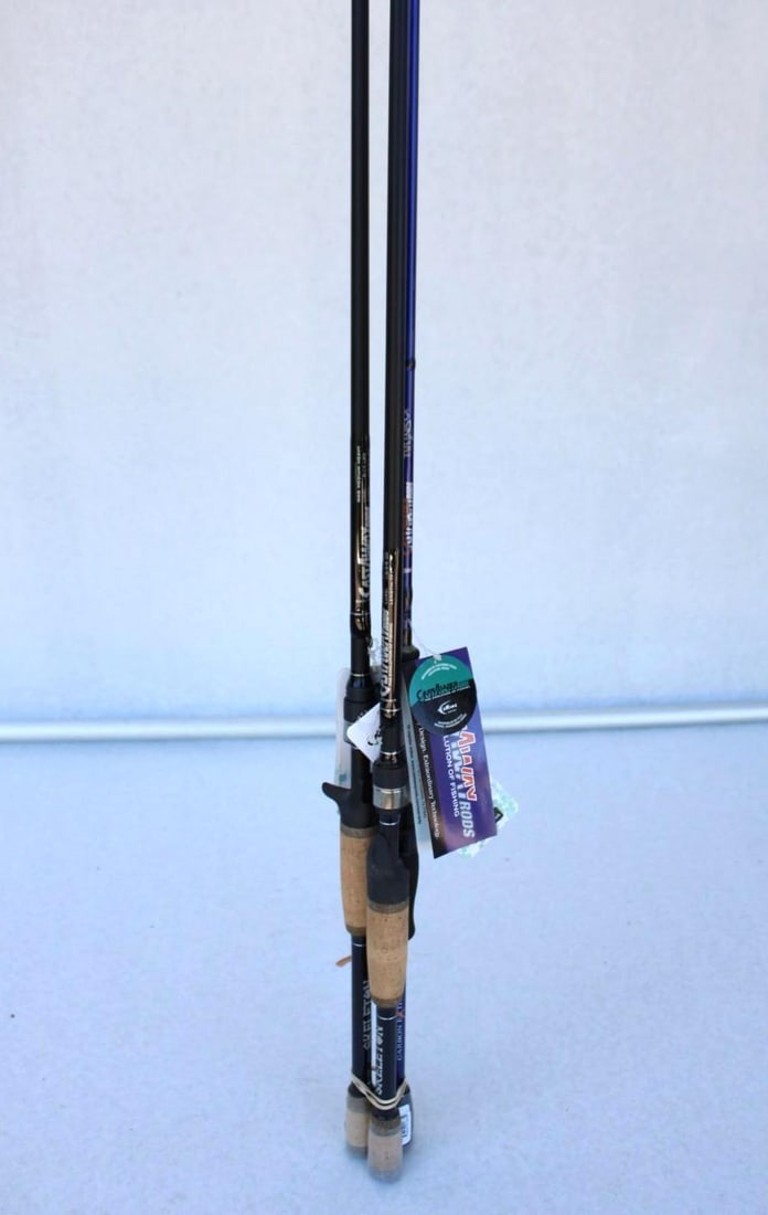 (3) Castaway Fishing Rods - 5