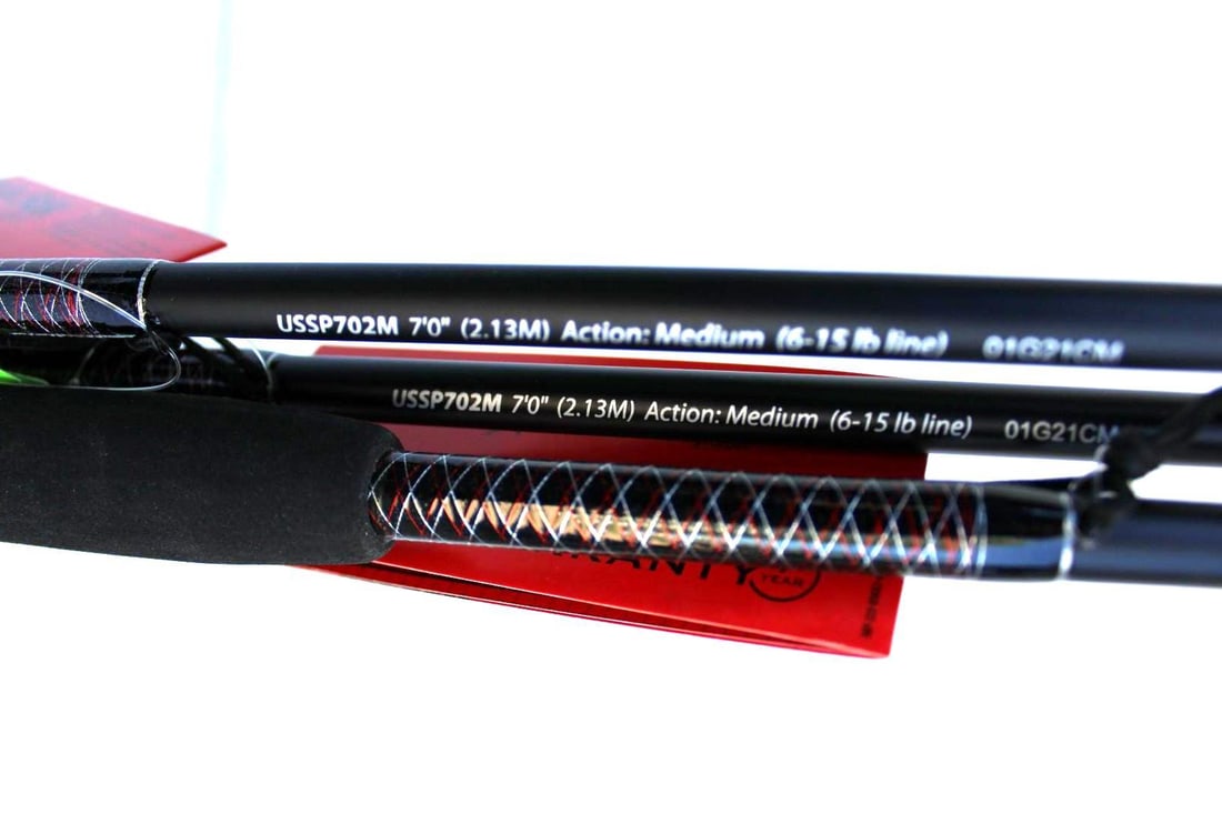 (3) Shakespeare Ugly Stik GX2 Fishing Rods - 4