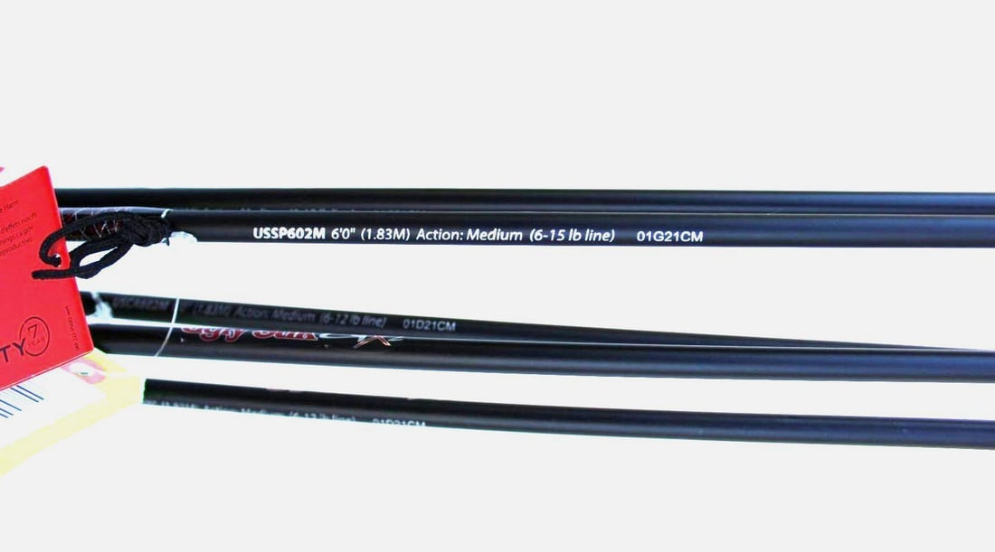 (5) Shakespeare Ugly Stik GX2 Fishing Rods - 2