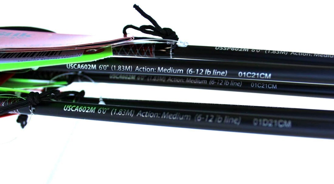 (5) Shakespeare Ugly Stik GX2 Fishing Rods - 3