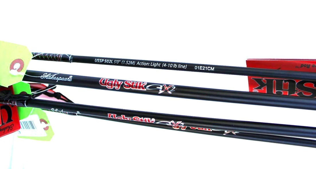 (5) Shakespeare Ugly Stik GX2 Fishing Rods - 2