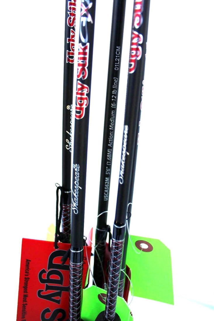 (5) Shakespeare Ugly Stik GX2 Fishing Rods - 4