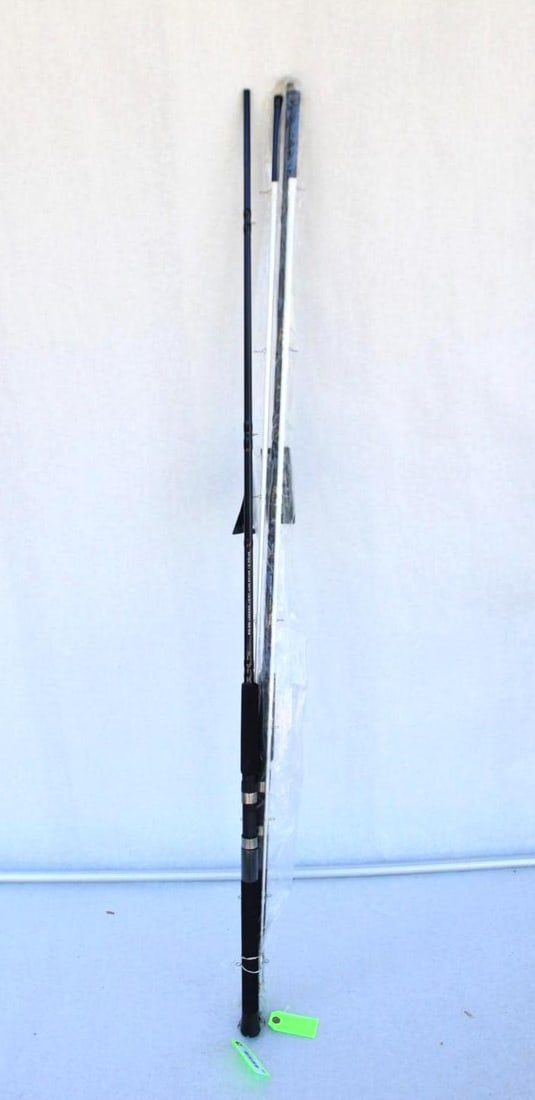 (2) Okuma White Diamond Fishing Rods: WD-DD-1002MH two piece rods
