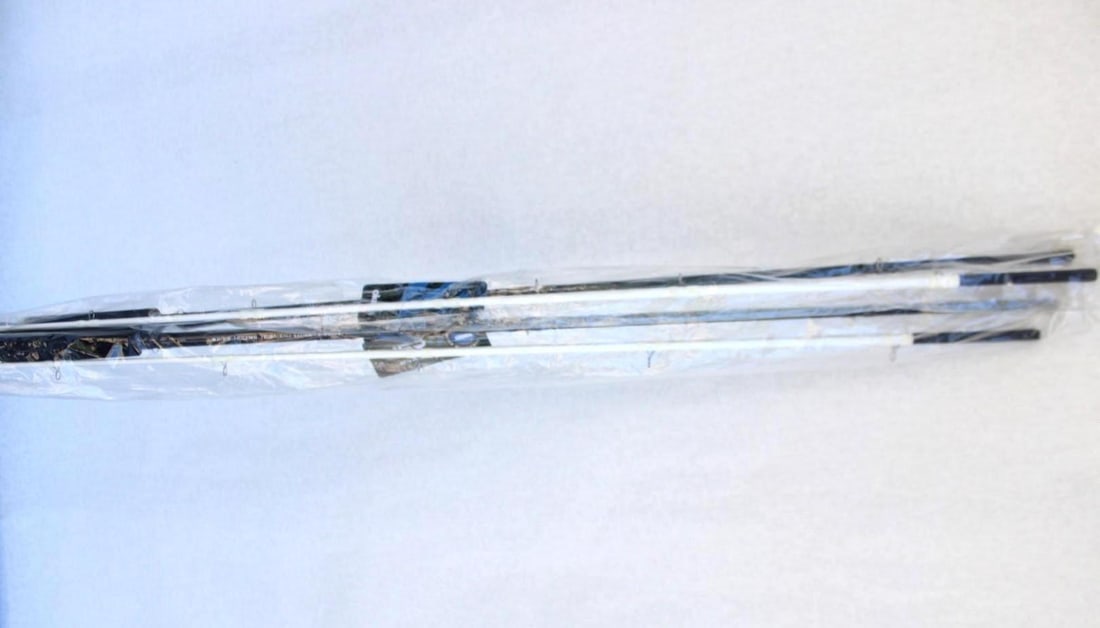 (2) Okuma White Diamond Fishing Rods: WD-DD-1002MH two piece rods