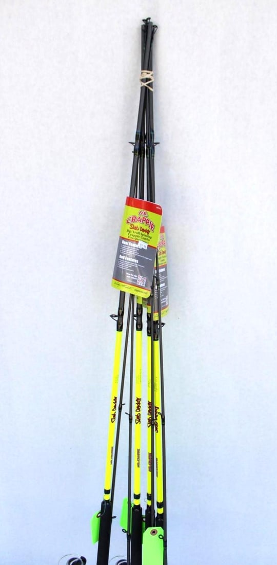 (4) Mr. Crappie Slab Daddy Fishing Rods (1 of 6)