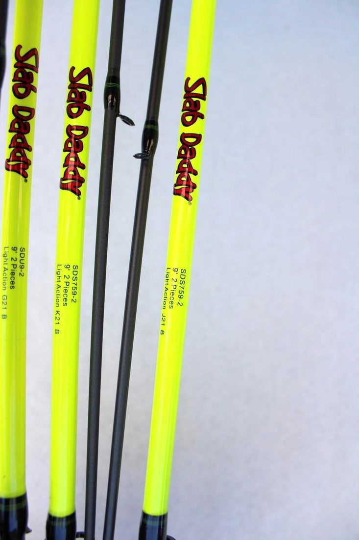 (4) Mr. Crappie Slab Daddy Fishing Rods - 4